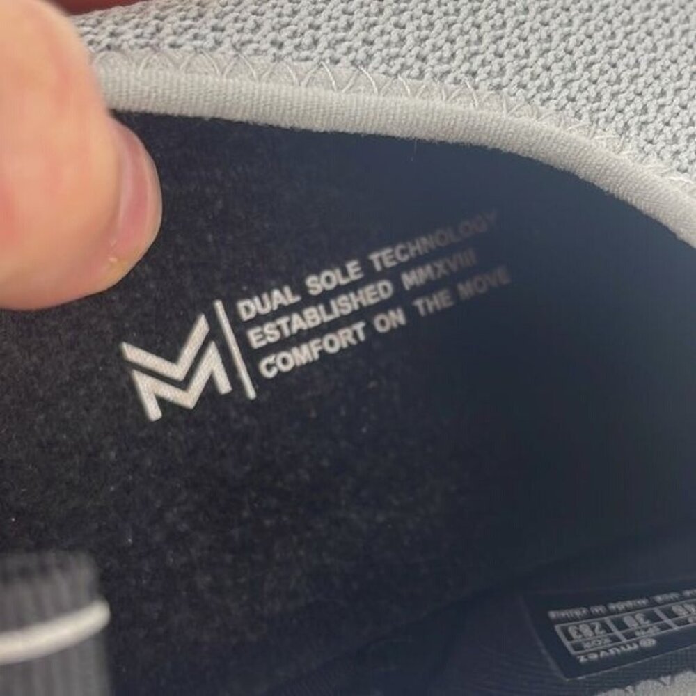 Muvez | Size 12 Grey Dual Sole Technology Indoor Outdoor Slip On Shoe - Picture 8 of 10